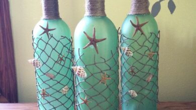 Diy shell bottle