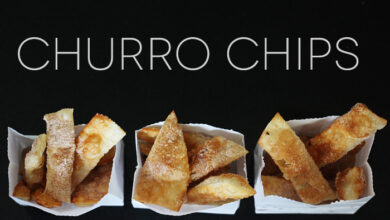 The easiest churro chips ever