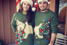 Ugly christmas sweater ideas for couples