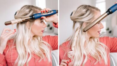 How to curling wand curls