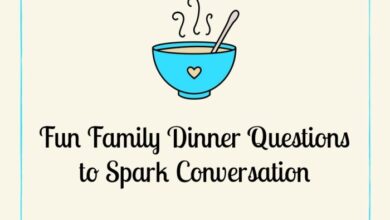 Family dinner questions 4