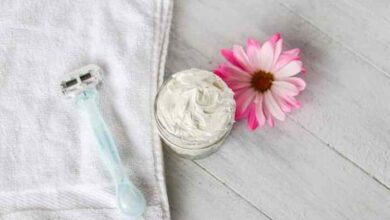 Homemade shaving cream