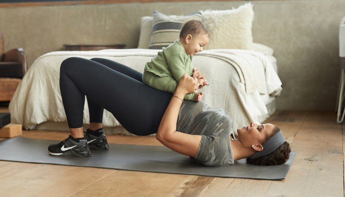 Workout with your baby