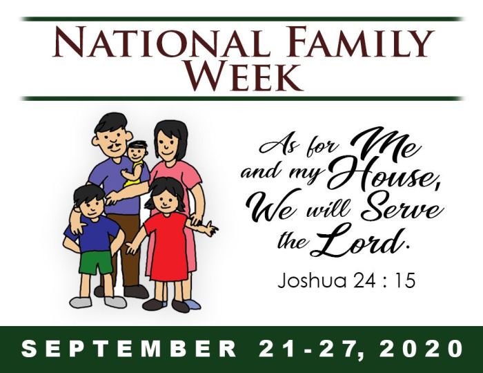 National family week