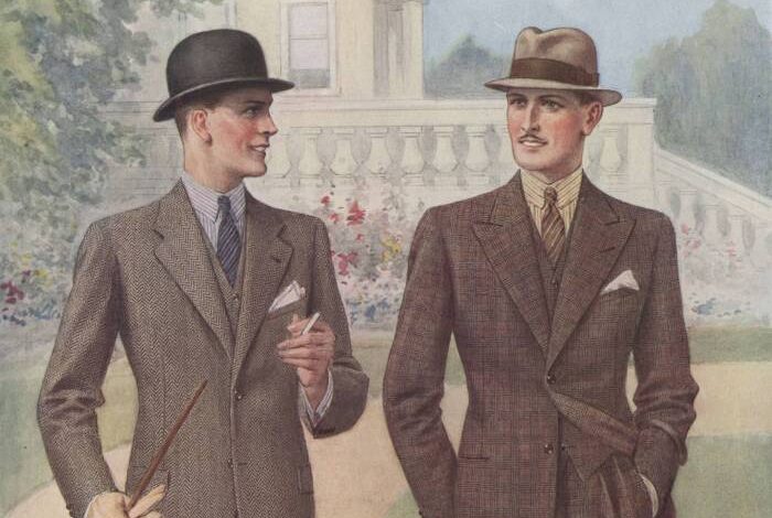 Timeline of mens fashion