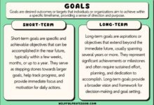 Great goal setting ideas