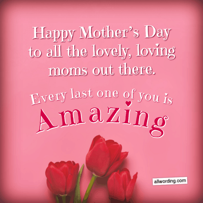 To all of you awesome moms out there