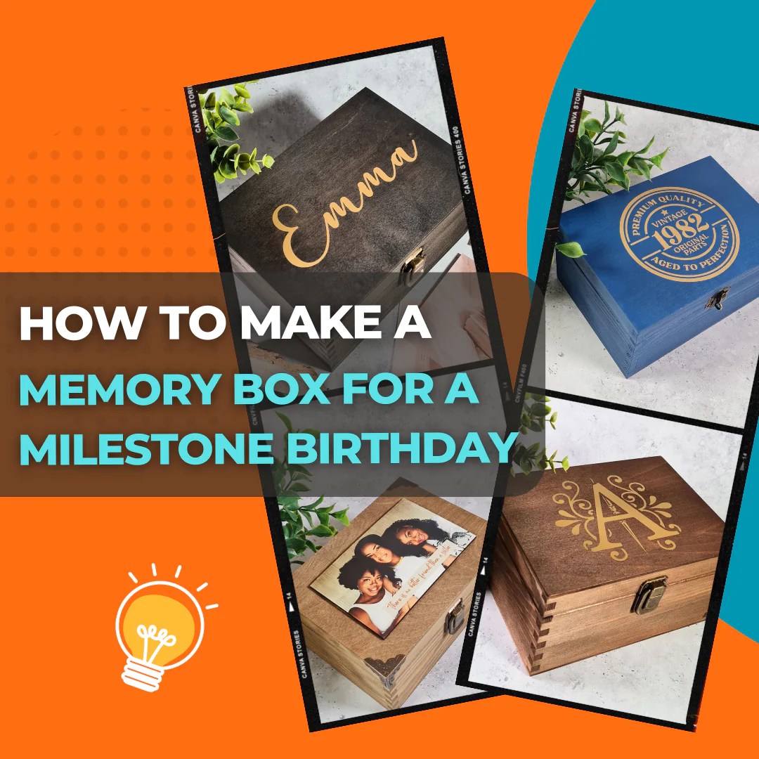 Memories saved in seconds keep a memory box