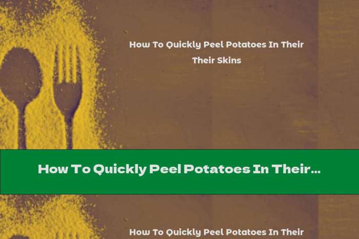 Potatoes peel