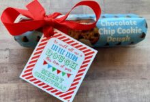 5 neighbor christmas gift idea cookie dough