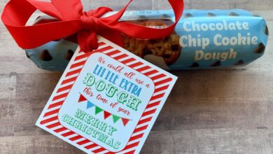 5 neighbor christmas gift idea cookie dough