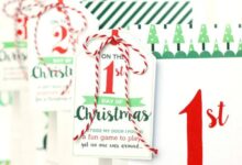 13 neighbor christmas gift treat countdown