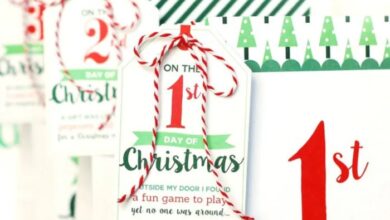 13 neighbor christmas gift treat countdown