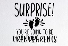 Surprise youre going to be grandparents