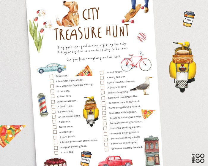 Hunt scavenger kids city hunts ideas activities printable search preschool car beach driving neighborhood printables toddler games places camping highway