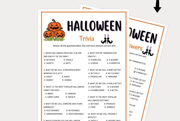 Clever and fun halloween trivia for kids
