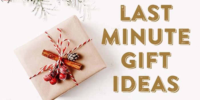 6 last minute gift ideas with a personal touch