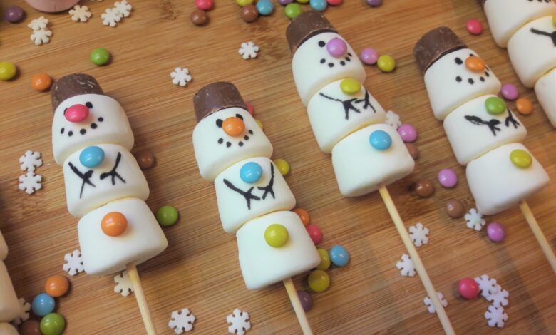 How to make a snowman marshmallow shooter