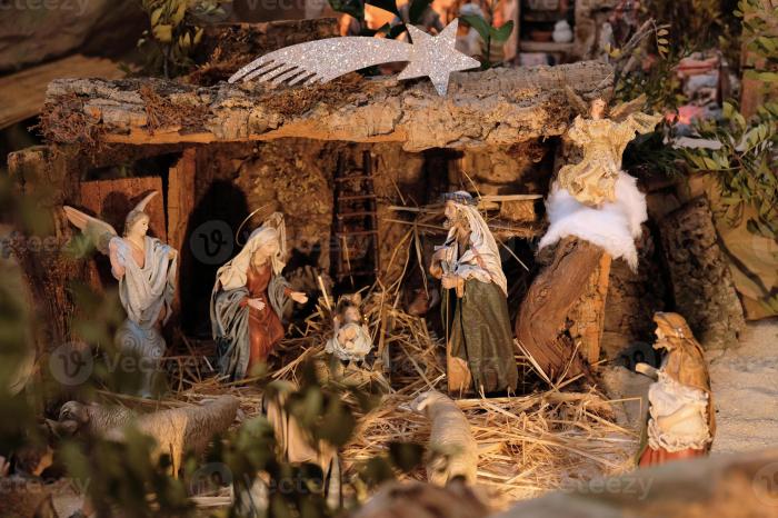 Fun frugal family christmas tradition 2 nativity with a tutorial