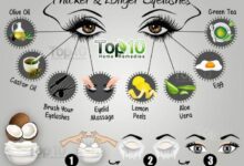 Diy how to grow your eyelashes eyebrows naturally