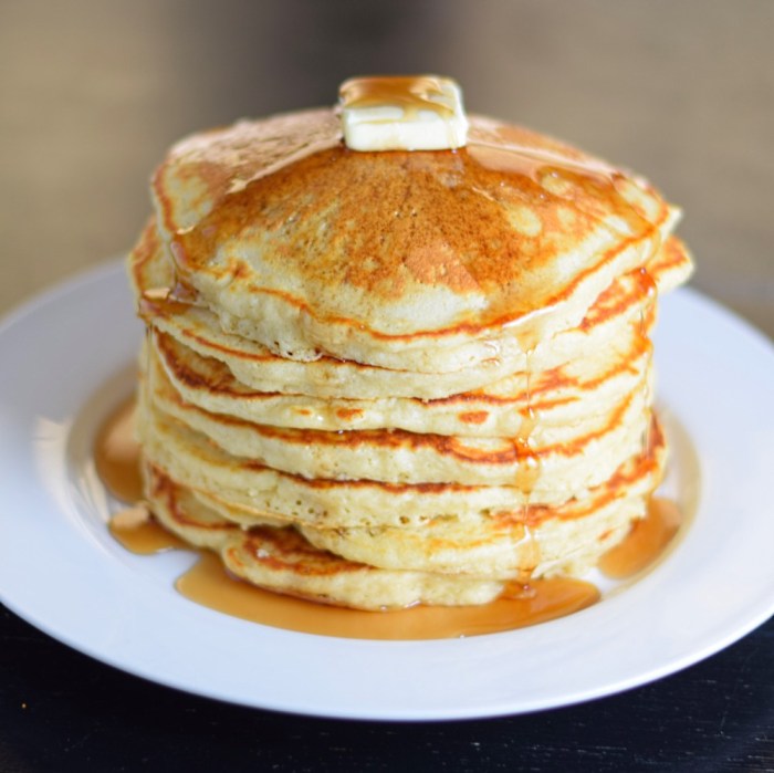 Easy pancake recipe without milk