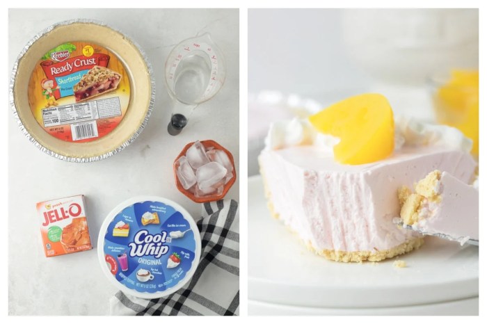 Peach pie jello carefully freezer hurry put even cool down am if will