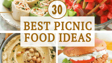 Healthy picnic time ideas for packing a healthy picnic