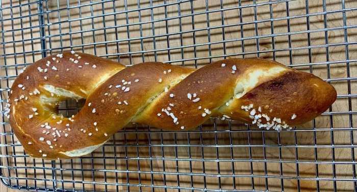 German style soft pretzels