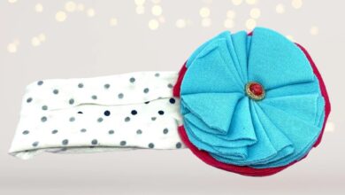 Soft and comfy adorable flower headbands