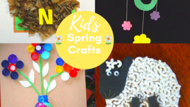 5 fun spring crafts for kids