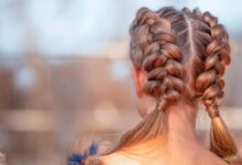 Dutch braid tutorial