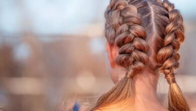 Dutch braid tutorial