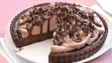 Ooey gooey mud pie