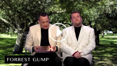 Tom hanks all his movies in 7 minutes with james corden