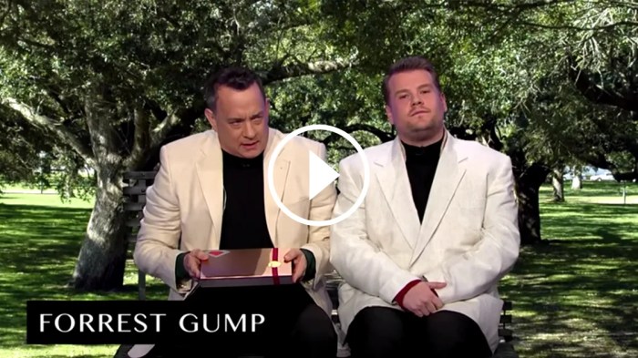 Tom hanks all his movies in 7 minutes with james corden