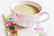 Diy watercolor mug