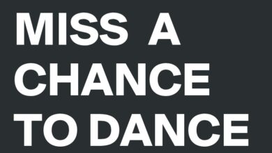 Never miss a chance to dance