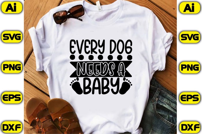 Every baby needs a dog