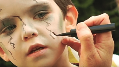 Diy zombie makeup for your little zombie