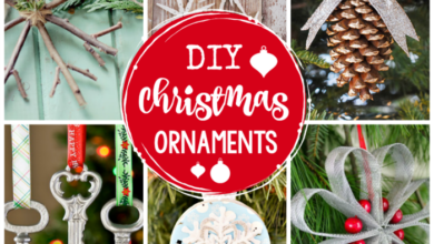 Five diy christmas ornaments