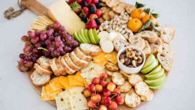 Easy holiday cheese platters