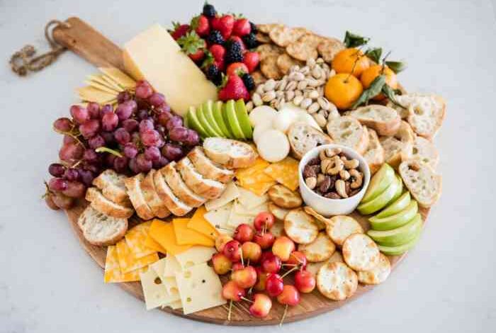 Easy holiday cheese platters