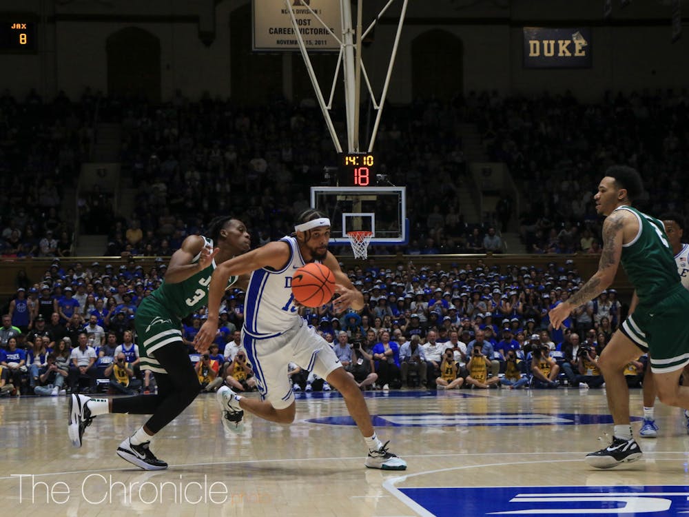 Duke basketball halftime observations