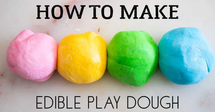 Five edible playdough recipes pass or fail