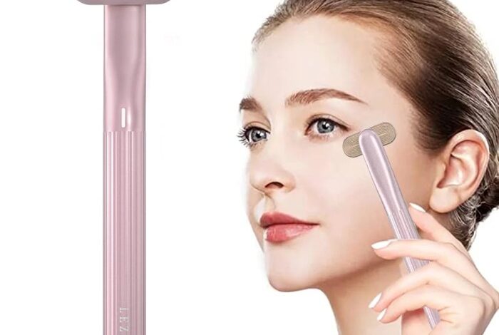 Red light therapy face wand