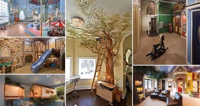 Amazing kids playroom playrooms store tree fronts over top miniature shelf traditional book city has