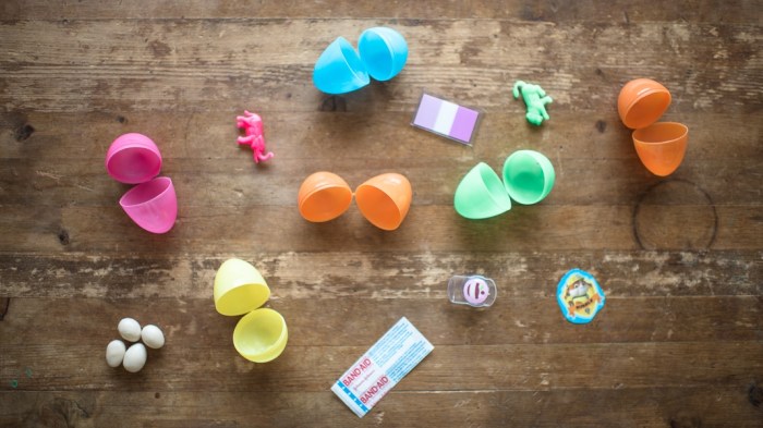 Non candy easter egg fillers