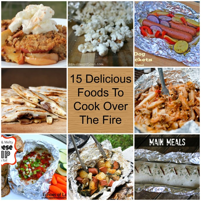 15 delicious campfire foods