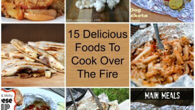 15 delicious campfire foods