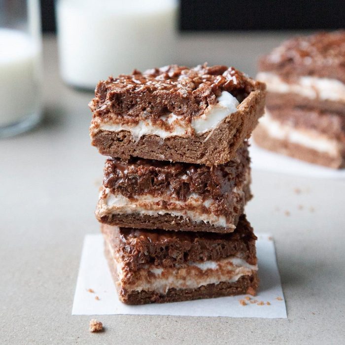 Cookies n cream marshmallow bars recipe